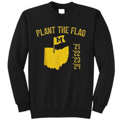 Michigan Map Plant The Flag 21 22 23 24 Sweatshirt