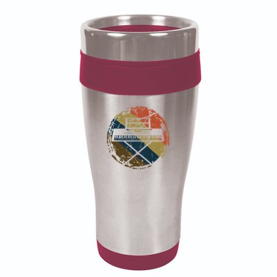 Music Musician Pianist Vintage Keyboard Piano 16oz Travel Tumbler