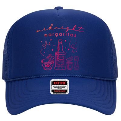 Midnight Margaritas Practical Magic Gardening Witch Planting Gift High Crown Mesh Back Trucker Hat