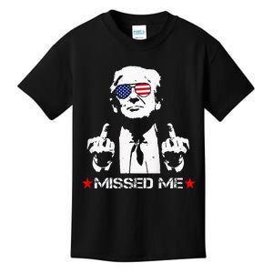 Missed Me Pro Trump 2024 Kids T-Shirt