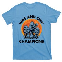 Morels Mushroom Red Moon Hide And Seek Champion Gift T-Shirt