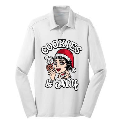 Mattrife Matt Rife Cookies And Milf Silk Touch Performance Long Sleeve Polo