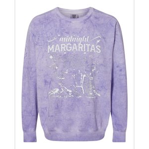 Midnight Margaritas Recipe Halloween Practical Magic Colorblast Crewneck Sweatshirt