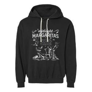 Midnight Margaritas Recipe Halloween Practical Magic Garment-Dyed Fleece Hoodie