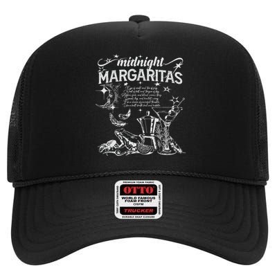 Midnight Margaritas Recipe Halloween Practical Magic High Crown Mesh Back Trucker Hat