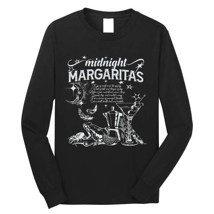 Midnight Margaritas Recipe Halloween Practical Magic Long Sleeve Shirt