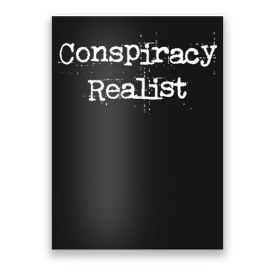 Mindy Mf Robinson Wearing Conspiracy Realist Poster