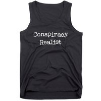 Mindy Mf Robinson Wearing Conspiracy Realist Tank Top