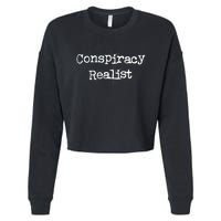 Mindy Mf Robinson Wearing Conspiracy Realist Cropped Pullover Crew