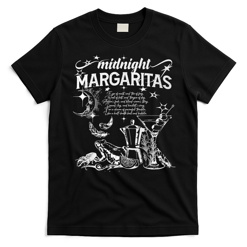 Midnight Margaritas Recipe Halloween T-Shirt