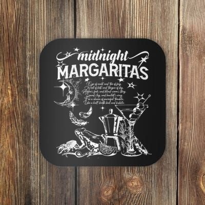 Midnight Margaritas Recipe Halloween Coaster