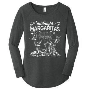 Midnight Margaritas Recipe Halloween Women's Perfect Tri Tunic Long Sleeve Shirt