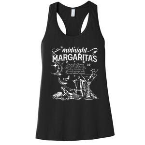 Midnight Margaritas Recipe Halloween Women's Racerback Tank