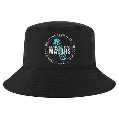 Marathon Majors Runner Finisher 26 Miles Cool Comfort Performance Bucket Hat