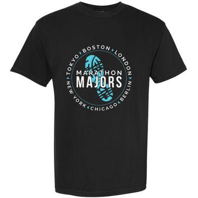 Marathon Majors Runner Finisher 26 Miles Garment-Dyed Heavyweight T-Shirt