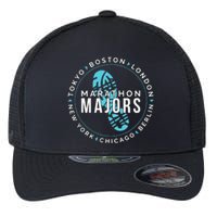 Marathon Majors Runner Finisher 26 Miles Flexfit Unipanel Trucker Cap