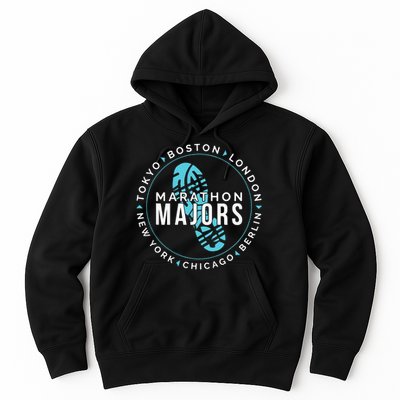 Marathon Majors Runner Finisher 26 Miles Hoodie