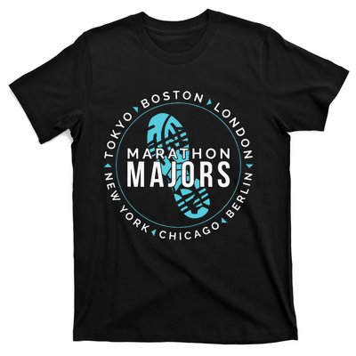 Marathon Majors Runner Finisher 26 Miles T-Shirt