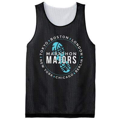 Marathon Majors Runner Finisher 26 Miles Mesh Reversible Basketball Jersey Tank