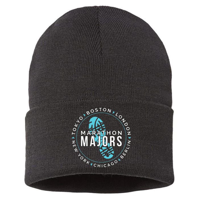 Marathon Majors Runner Finisher 26 Miles Sustainable Knit Beanie