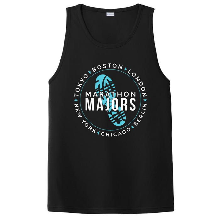 Marathon Majors Runner Finisher 26 Miles PosiCharge Competitor Tank