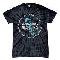 Marathon Majors Runner Finisher 26 Miles Tie-Dye T-Shirt