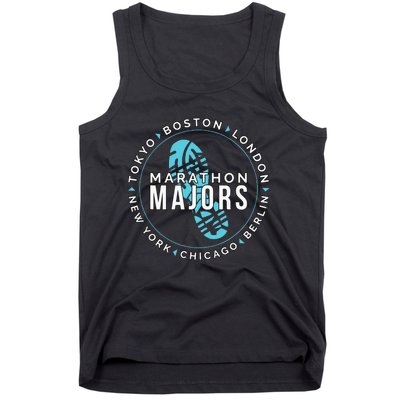 Marathon Majors Runner Finisher 26 Miles Tank Top