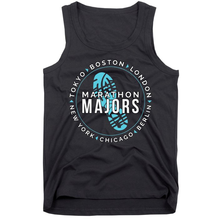 Marathon Majors Runner Finisher 26 Miles Tank Top