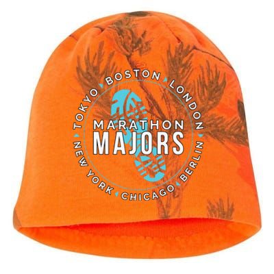 Marathon Majors Runner Finisher 26 Miles Kati - Camo Knit Beanie