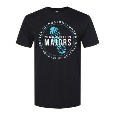 Marathon Majors Runner Finisher 26 Miles Softstyle CVC T-Shirt