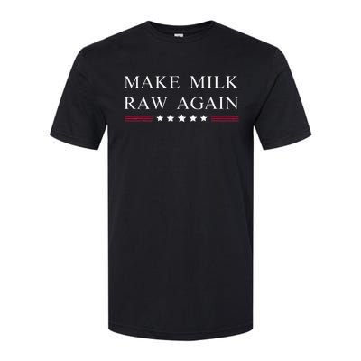 Make Milk Raw Again Funny Raw Milk Softstyle® CVC T-Shirt