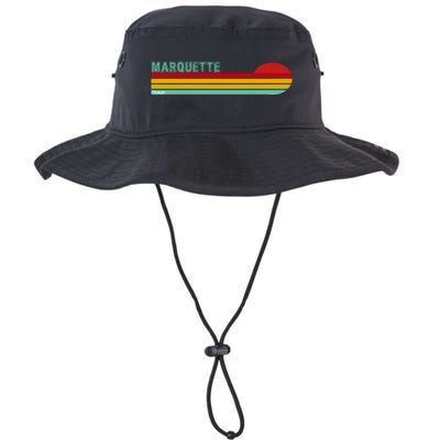 Marquette Michigan Retro Bucket Hat