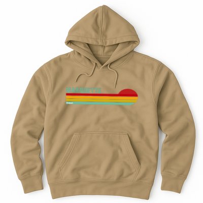 Marquette Michigan Retro Hoodie