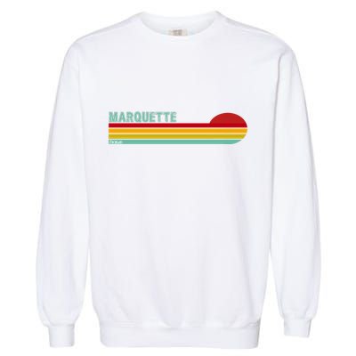 Marquette Michigan Retro Garment-Dyed Sweatshirt