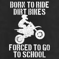 Motocross Motorcycle Ride Dirt Bikes Forced To Go To School Beanie