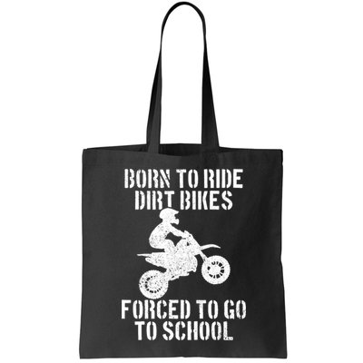 Motocross Motorcycle Ride Dirt Bikes Forced To Go To School Bag
