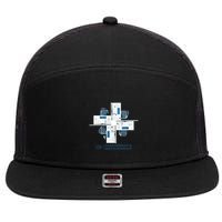 Mdr Macrodata Refinement Lumon Industries 7 Panel Mesh Trucker Snapback Hat