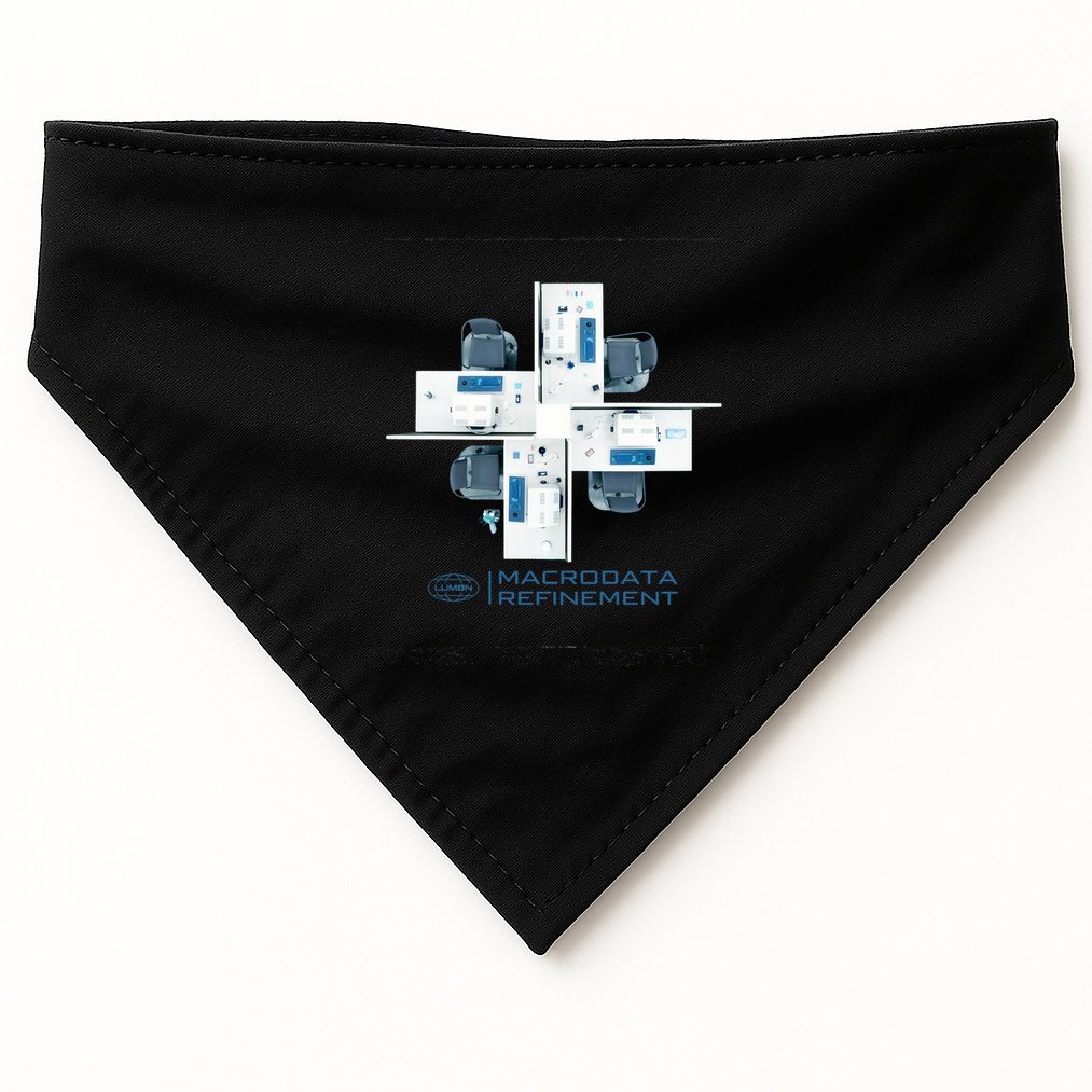 Mdr Macrodata Refinement Lumon Industries USA-Made Doggie Bandana