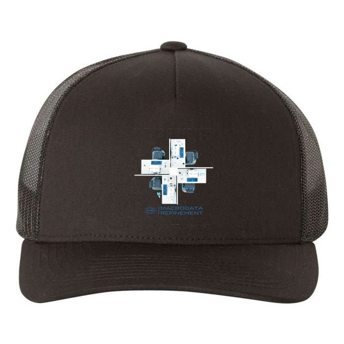 Mdr Macrodata Refinement Lumon Industries Yupoong Adult 5-Panel Trucker Hat