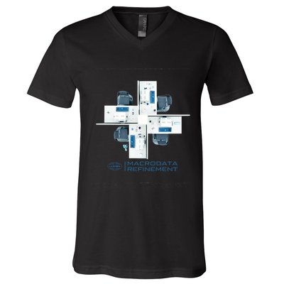 Mdr Macrodata Refinement Lumon Industries V-Neck T-Shirt
