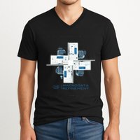 Mdr Macrodata Refinement Lumon Industries V-Neck T-Shirt