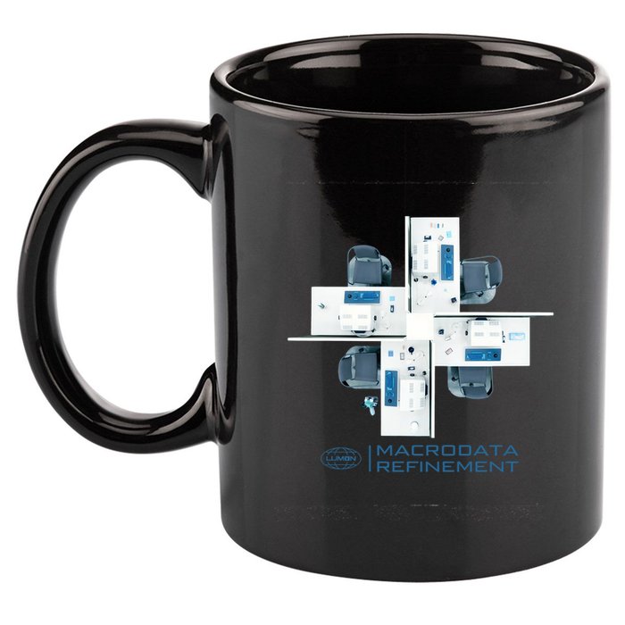 Mdr Macrodata Refinement Lumon Industries 11oz C Handle Ceramic Mug