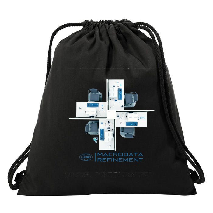 Mdr Macrodata Refinement Lumon Industries Drawstring Bag