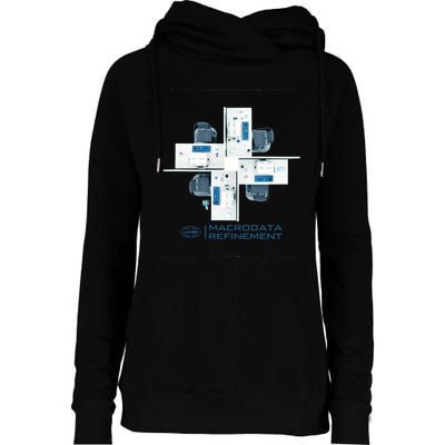 Mdr Macrodata Refinement Lumon Industries Womens Funnel Neck Pullover Hood