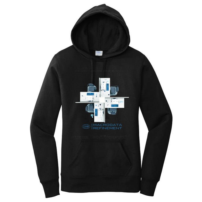 Mdr Macrodata Refinement Lumon Industries Women's Pullover Hoodie