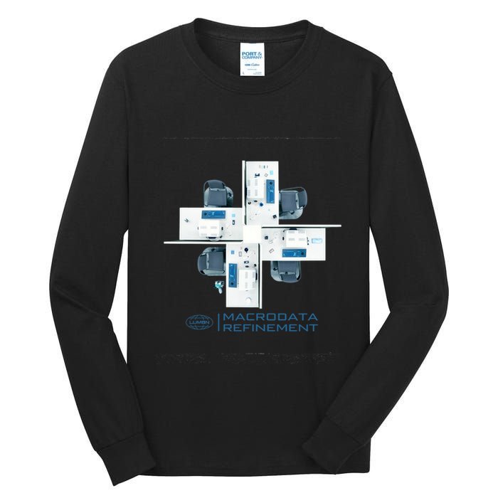 Mdr Macrodata Refinement Lumon Industries Tall Long Sleeve T-Shirt