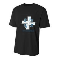 Mdr Macrodata Refinement Lumon Industries Youth Performance Sprint T-Shirt