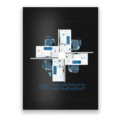 Mdr Macrodata Refinement Lumon Industries Poster