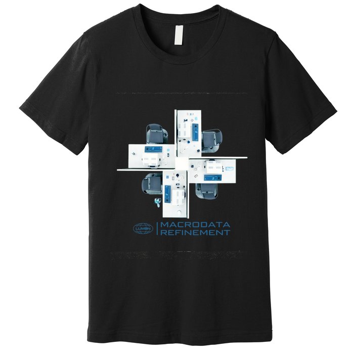 Mdr Macrodata Refinement Lumon Industries Premium T-Shirt