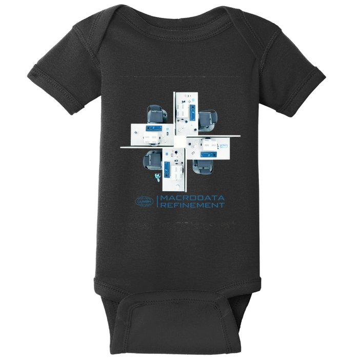 Mdr Macrodata Refinement Lumon Industries Baby Bodysuit